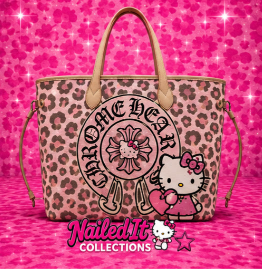 HK Cheetah Tote Bag