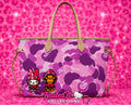 Purple Camo Tote Bag