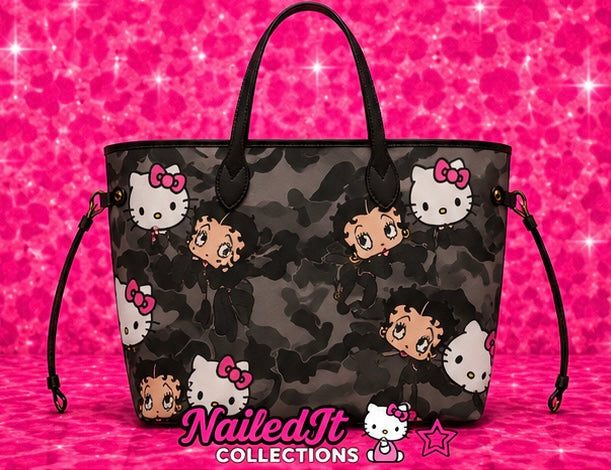 HK Betty Boop Tote Bag